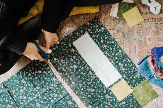 Image of a person making something